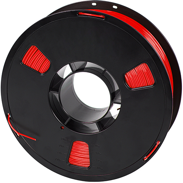 Filament do drukarek 3D Blow 1.75 mm 1 kg Red (5900804132219) - obraz 1