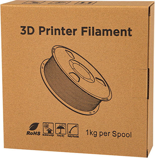 Filament do drukarek 3D Blow 1.75 mm 1 kg Red (5900804132219) - obraz 3