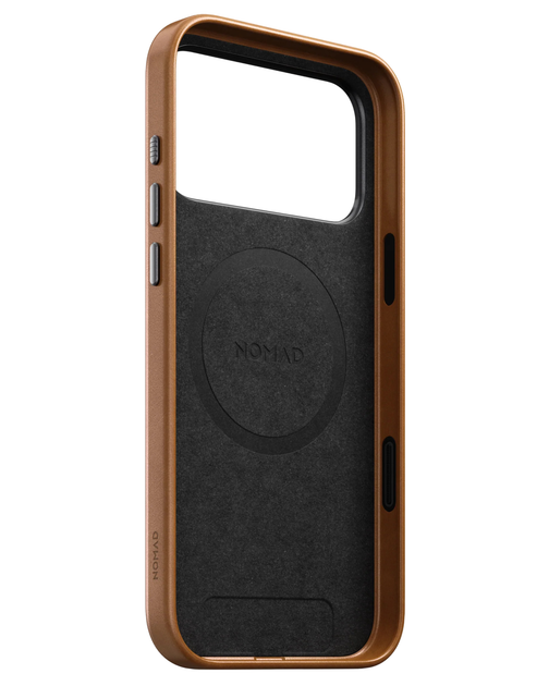 Кожаный чехол Nomad Traditional English Tan для iPhone 17 Pro - изображение 5