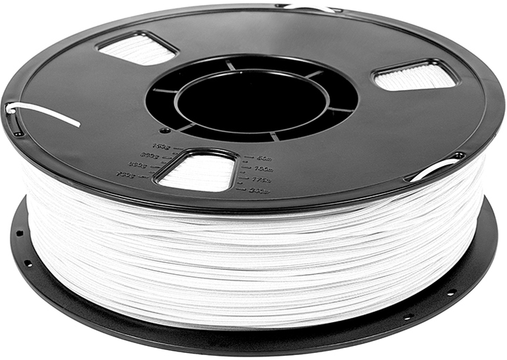 Filament do drukarek 3D Blow 1.75 mm 1 kg White (5900804132196) - obraz 2