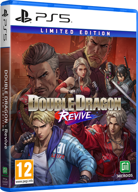 Гра PS5 Double Dragon Revive Лімітоване видання (Blu-ray диск) (3701529518706) - зображення 2