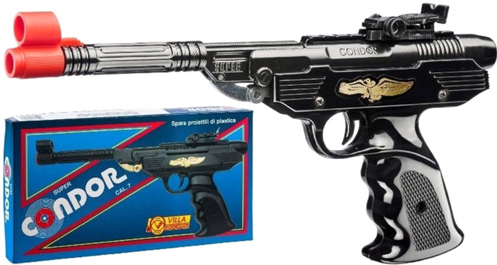 Пістолет Villa Giocattoli Super Condor Caliber 7 мм (8006812025004) (955555909293498) - Уцінка - зображення 1