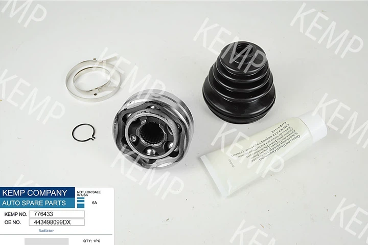 Автозапчастина Шрус Audi-100 89 -91 1,8-2,3 наруж. болт 443498099DX KEMP - Фото 2 Автозапчастина Шрус Audi-100 89 -91 1,8-2,3 наруж. болт 443498099DX KEMP - изображение 2