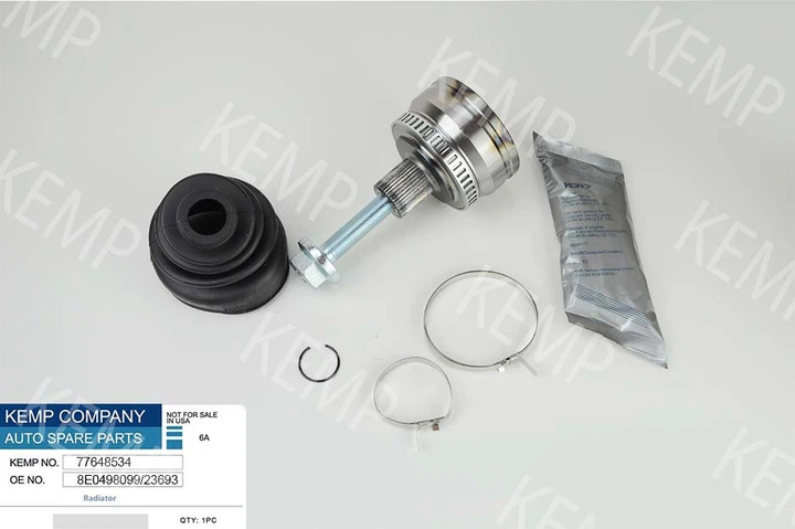 Автозапчастина Шрус Audi A4 A6 00- 8E0498099 KEMP - изображение 2