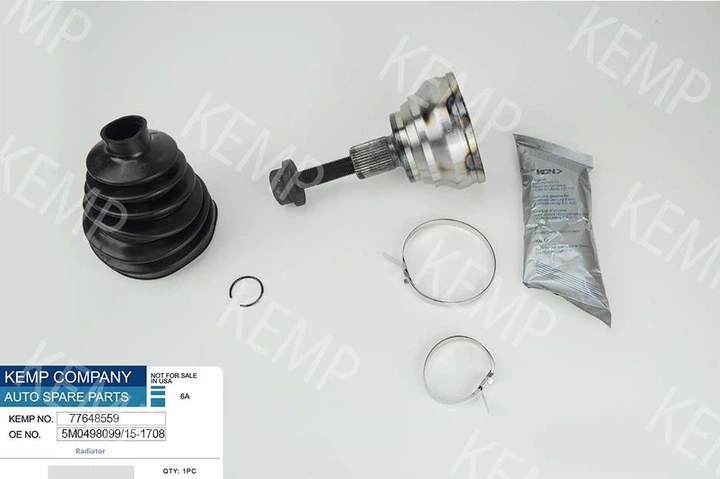 Автозапчастина Шрус VW Caddy 3 Passat/Golf/Octavia A5 Audi A1-A3.1.2- 2.0TDI 00- наруж 5M0498099 KEMP - Фото 2 Автозапчастина Шрус VW Caddy 3 Passat/Golf/Octavia A5 Audi A1-A3.1.2- 2.0TDI 00- наруж 5M0498099 KEMP - изображение 2