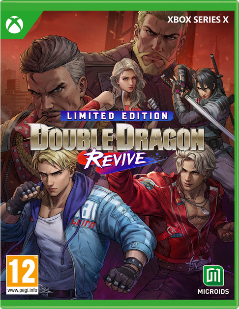 Гра XSX Double Dragon Revive Лімітоване видання (Blu-ray диск) (3701529518508) - зображення 1