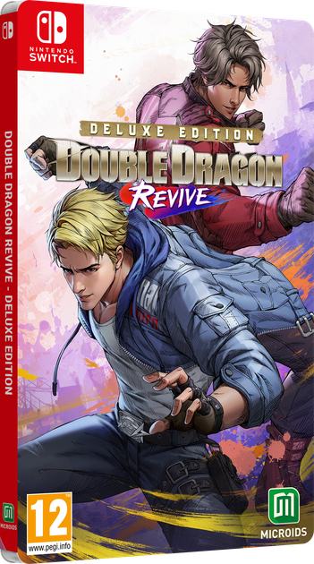 Гра Nintendo Switch Double Dragon Revive Deluxe Edition (Картридж) (3701529516863) - зображення 2
