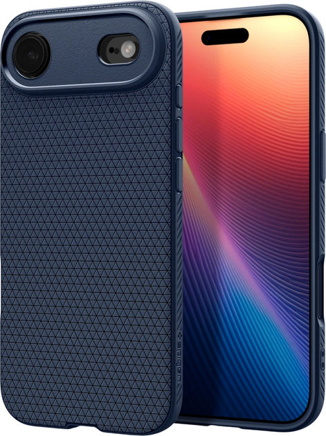 Etui plecki Spigen Liquid Air Case do Apple iPhone Air Blue (8800283314359) - obraz 1