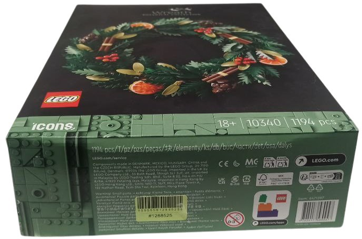 Zestaw klockow LEGO Icons Wieniec 1194 elementa (10340) (955555912885256) - Outlet - obraz 2