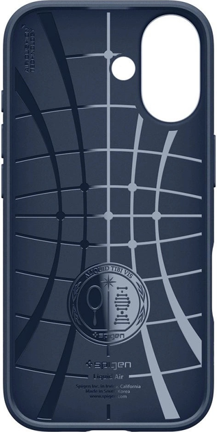 Панель Spigen Liquid Air для Apple iPhone 17 Deep Blue (8800283315028) - зображення 3