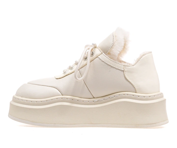 Кросівки жіночі Arees Meniwa AM2302M-1-3/WHITE LEATHER 38 Білий - зображення 3