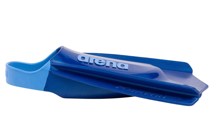 Ласты для плавания короткие с открытой пяткой Arena POWERFIN PRO II (006151-110) синие, размер 42-43 - изображение 4