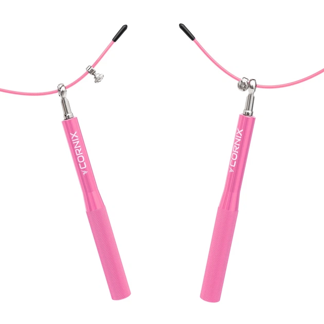 Скакалка швидкісна для кросфіту Cornix Speed Rope XR-0155 Pink - зображення 3