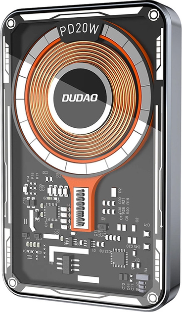 УМБ Dudao TGK1 10000 mAh 20W Black (6973687243753) - зображення 1
