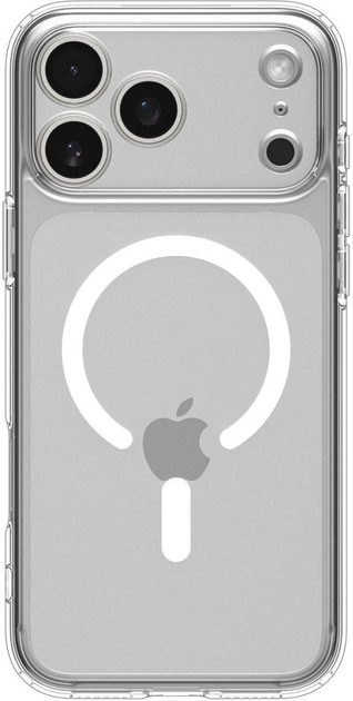Панель Spigen Ultra Hybrid MagSafe Case для Apple iPhone 17 Pro Max Clear White (8800283314144) - зображення 2