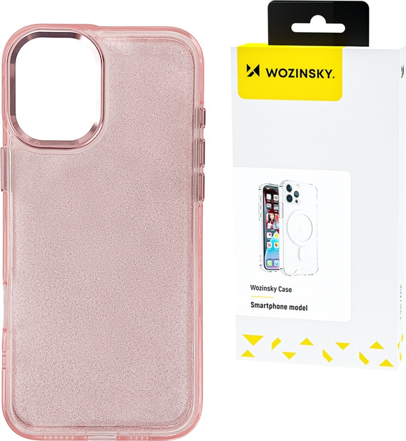 Панель Wozinsky Glitter Case для Samsung Galaxy S25 Ultra Pink (5907769369346) - зображення 2