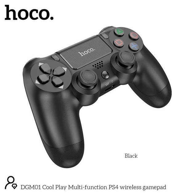 Беспроводный джойстик геймпад Hoco DGM01 Bluetooth для компьютера, PS4, PS3 с гироскопом и вибрацией - изображение 6