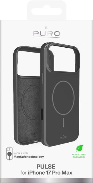 Etui plecki Puro Pulse do Apple iPhone 17 Pro Max Grey (8018417528132) - obraz 2