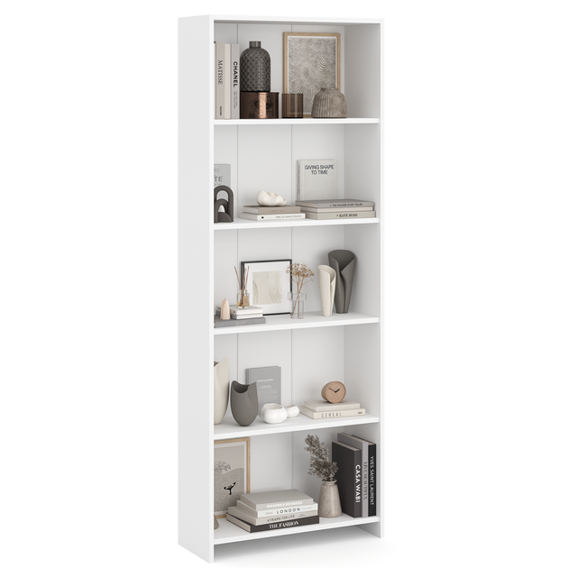 Стелаж Кардіф FAGUS білий 175х65х25 5 полиць - изображение 3