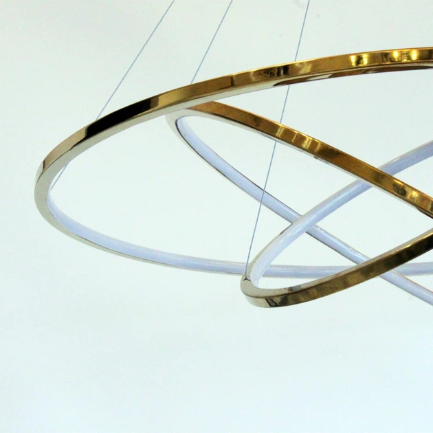 Підвісна люстра Friendlylight Wheel 3 Gold FL5127 - зображення 2