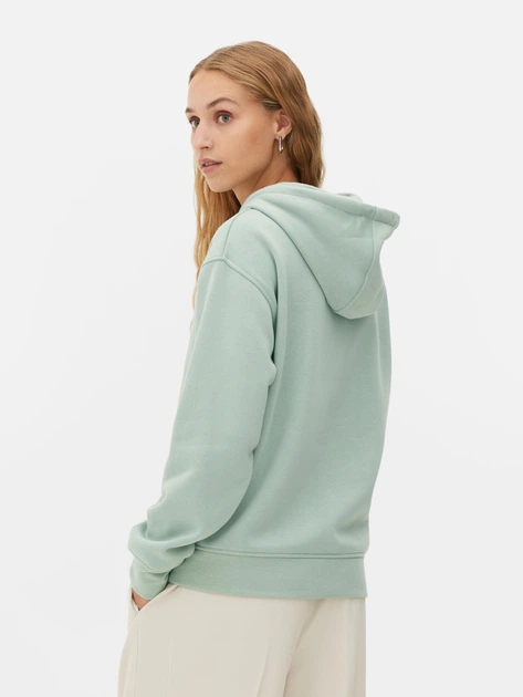Худі на флісі Primark м'ятний з принтом CNLPH922 2XS - зображення 4