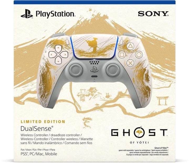 Геймпад Бездротовий Контролер Sony PlayStation (PS5) Llimited Edition DualSense Ghost of Yotei (Джойстик для Плейстейшен 5 по грі Гоуст оф Йотей) - зображення 2