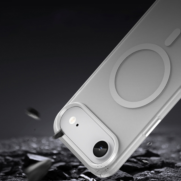 Etui Hurtel Magnetic Abrasive do Apple iPhone Air Biały (5907769379734) - obraz 6