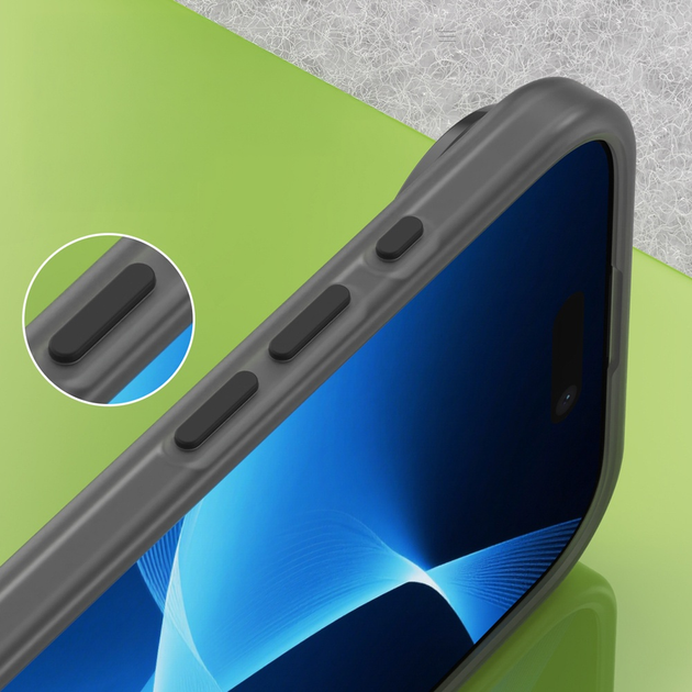 Etui Hurtel Magnetic Abrasive do Apple iPhone Air Charny (5907769379697) - obraz 7