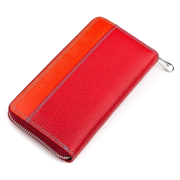 Кошелек женский ST Leather 18376 (SB71) кожаный Красный - Фото 2 Кошелек женский ST Leather 18376 (SB71) кожаный Красный - изображение 2