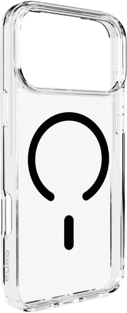 Панель Puro Puro Lite Mag для iPhone 17 Pro Black\Transparent (8018417527241) - зображення 1