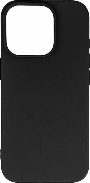 Etui plecki Hurtel Liquid Silicone Case do Apple iPhone 17 Pro Max Black (5907769380457) - obraz 1
