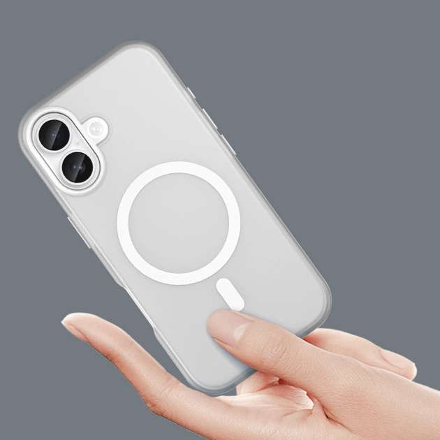 Панель Hurtel Magnetic Abrasive для Apple iPhone 17 White (5907769379727) - зображення 7