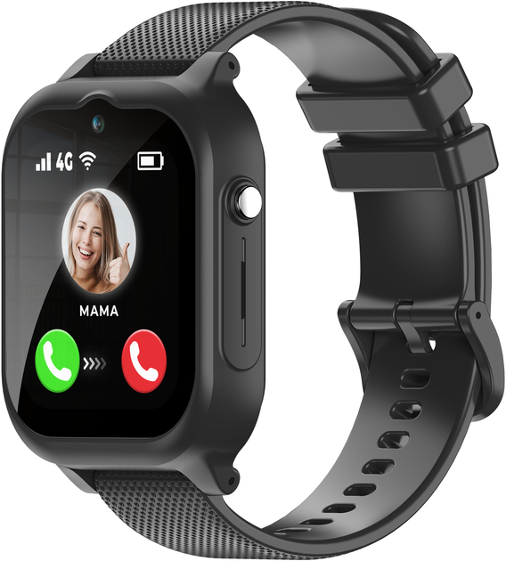 Детские смарт-часы Jetix G99 GPS 4G Black (G99-RA) - Фото 1 Детские смарт-часы Jetix G99 GPS 4G Black (G99-RA) - изображение 1