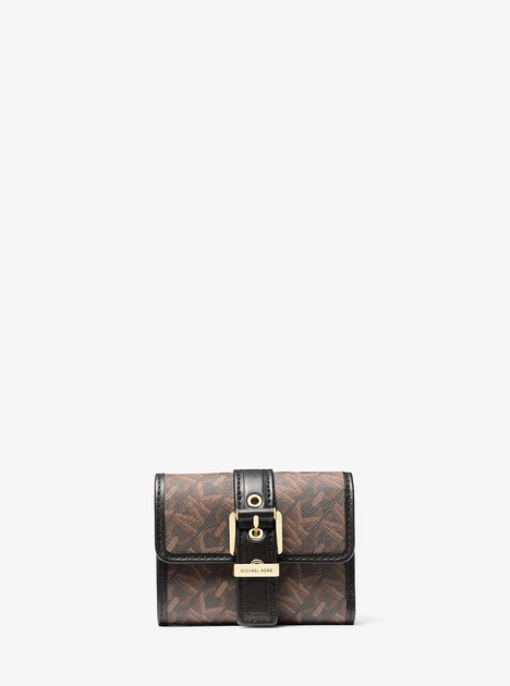 Набор сумка шоппер + кошелек женский Michael Kors 159408988 Коричневый (1159845167) - Фото 5 Набор сумка шоппер + кошелек женский Michael Kors 159408988 Коричневый (1159845167) - изображение 5
