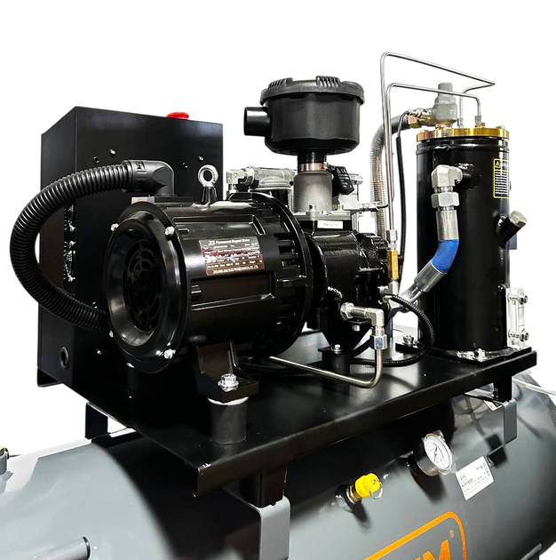 Гвинтовий повітряний інверторний компресор GTM DLG5.5V/inv 200 л масляний 380 В 150.0 кг 5.5 кВт 8 бар - Фото 4 Гвинтовий повітряний інверторний компресор GTM DLG5.5V/inv 200 л масляний 380 В 150.0 кг 5.5 кВт 8 бар - изображение 4