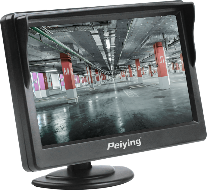 Monitor samochodowy Peiying PY0109 5" (5901890063265) - obraz 1