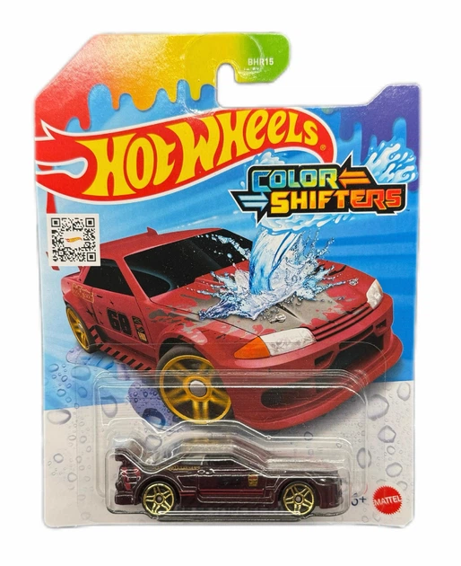 Машинка Хот Вилс Меняет цвет Nissan Skyline Gt-r (R32) Hot Wheels