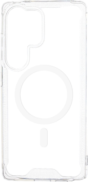 Etui Wozinsky Clear Corner Case MagSafe do Samsung Galaxy S25 Transparent (5907769370809) - obraz 1