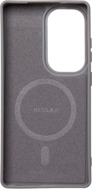 Панель Wozinsky Carbon Fibre Case MagSafe для Samsung Galaxy S25 Ultra Grey (5907769369797) - зображення 2