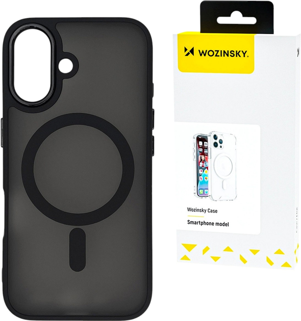 Панель Wozinsky Fashion Case MagSafe для Samsung Galaxy S25 Ultra Black (5907769369537) - зображення 3