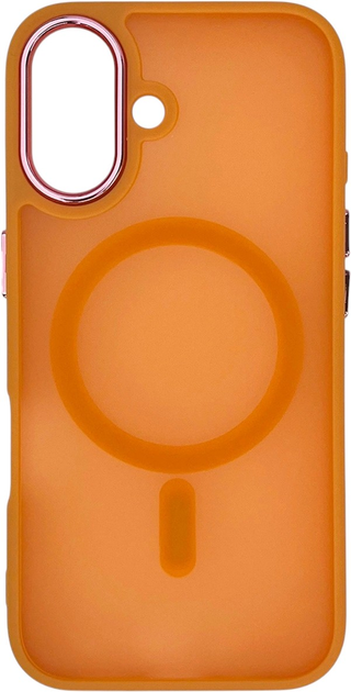 Etui Wozinsky Fashion Case MagSafe do Samsung Galaxy S25+ Orange (5907769370007) - obraz 1