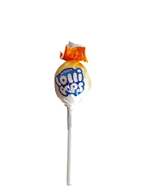 Карамельні цукерки на паличці Roshen LolliPops з йогуртовими смаками 300 грамів - зображення 2