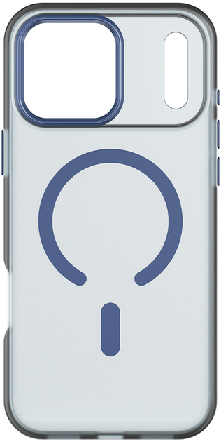 Etui Hurtel Magnetic Abrasive do Apple iPhone 17 Pro Niebieski (5907769379789) - obraz 2