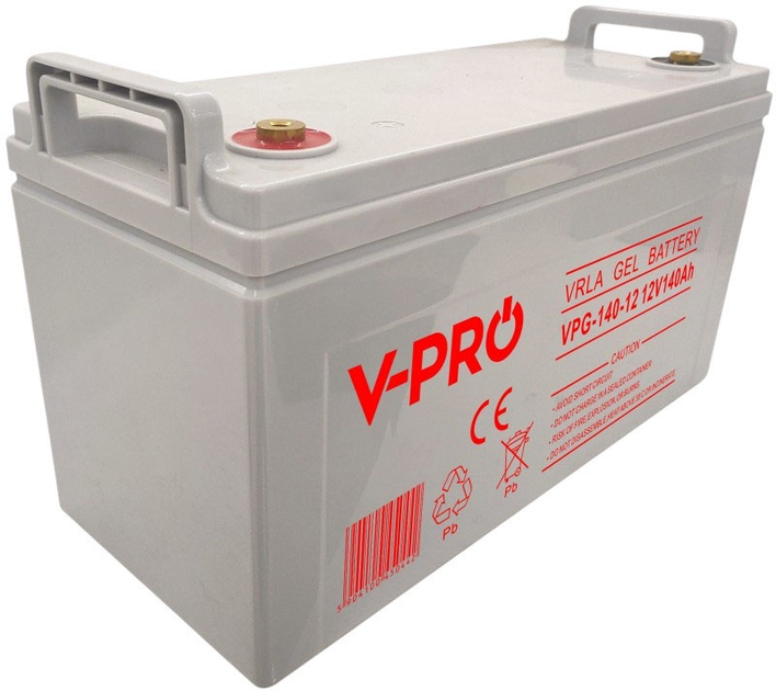 Akumulator Volt Polska GEL ULTRA SOLAR 12V 140Ah (5904100450442) - obraz 4