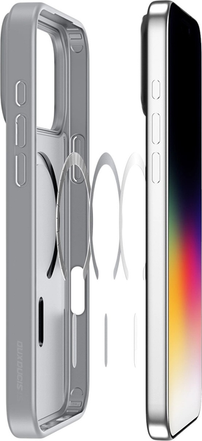 Панель Dux Ducis Yind MagSafe для Apple iPhone 17 Pro Max Grey (6978943380340) - зображення 4