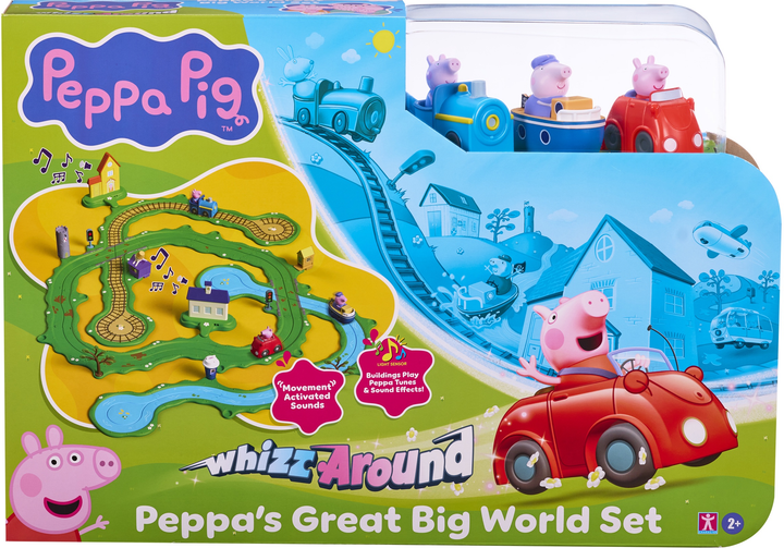 Zestaw do zabawy Peppa Pig z figurkami Wielki świat (5029736083472) - obraz 8