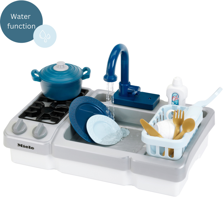 Іграшкова мийка Klein Miele з функцією води та варильною поверхнею 7166 (4009847071668) - зображення 3