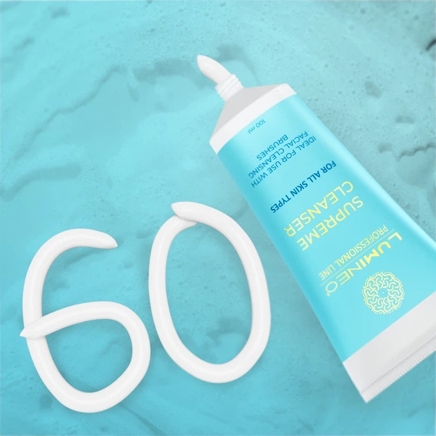 Szczoteczka do twarzy Lumineo Sonic perłowa + żel do wszystkich rodzajów skóry (5904726872734) - obraz 7