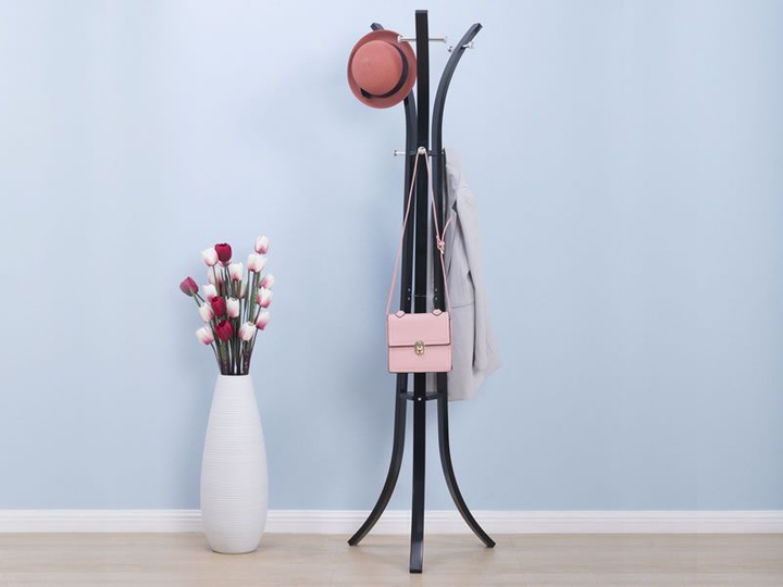 Вішалка для одягу ModernHome by Multistore Чорна (YLT-0603 BLACK) - зображення 6