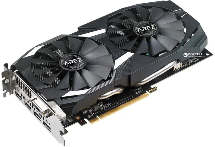 Видеокарта Asus PCI-Ex Radeon RX580 AREZ Dual 8GB GDDR5 (256bit